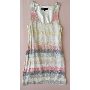 French Connection Ombre Sequin Party Dress S/M
